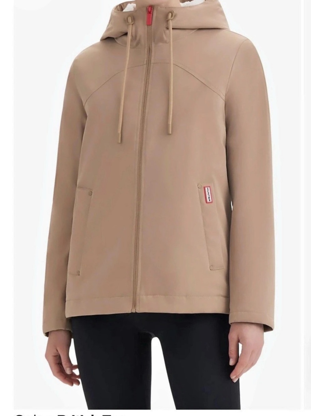 Hunter “Blake” Lightweight Waterproof Jacket British Tan  XL